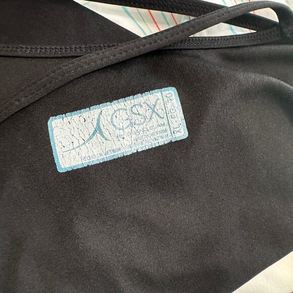 GSX by Grand Slam Activewear Tank Top Sleeveless Women's Size XL Strappy Back - Picture 4 of 4